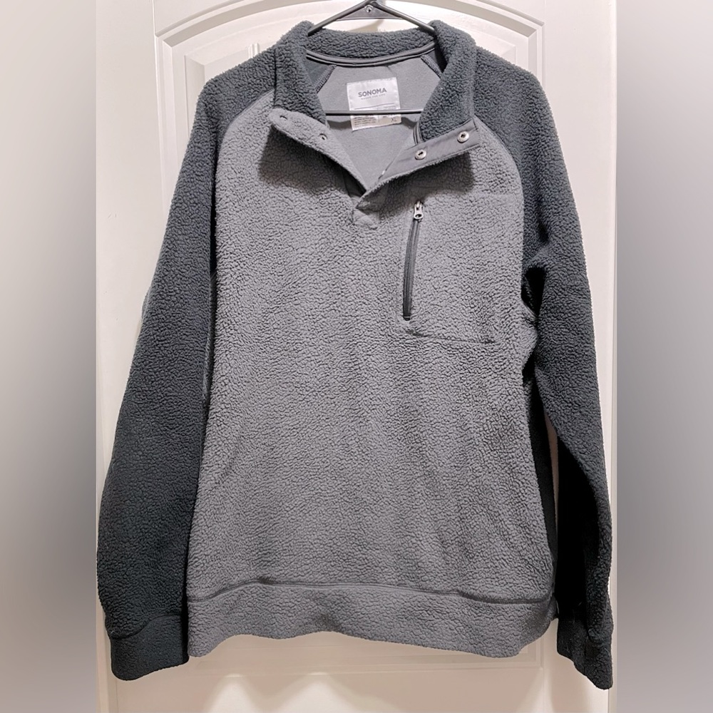 Sonoma Men’s Fleece Pullover
